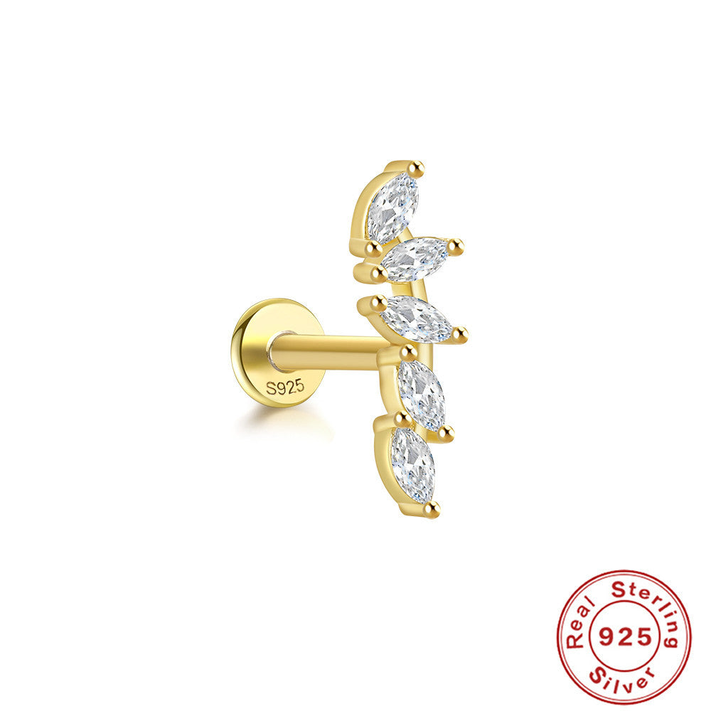 🦋 Fairy Butterfly Triple Tassel Earrings – 925 Silver & Zircon