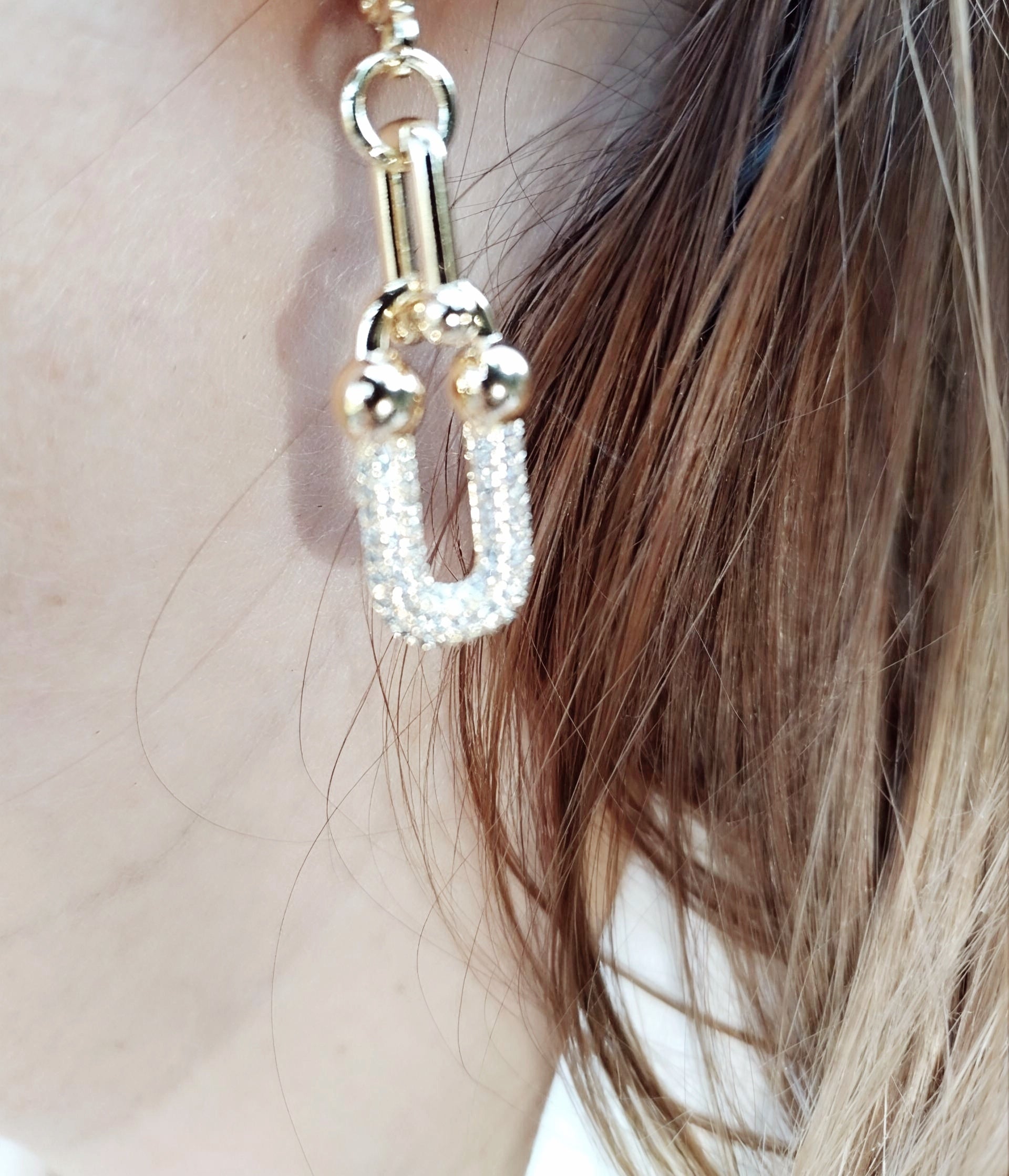 ✨ 14K Gold-Plated Earrings – Tiffany Style | Premium Quality ✨