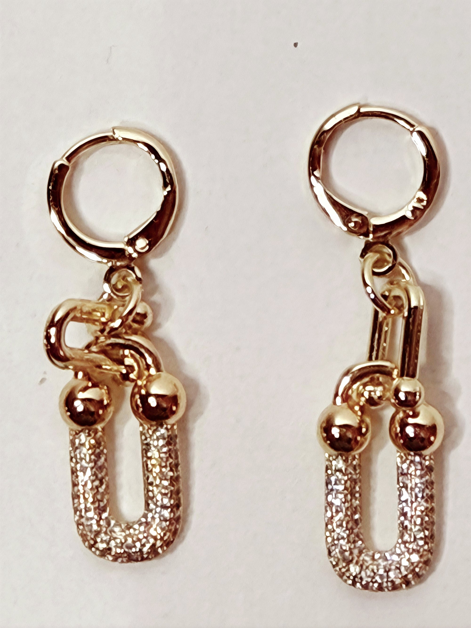 ✨ 14K Gold-Plated Earrings – Tiffany Style | Premium Quality ✨