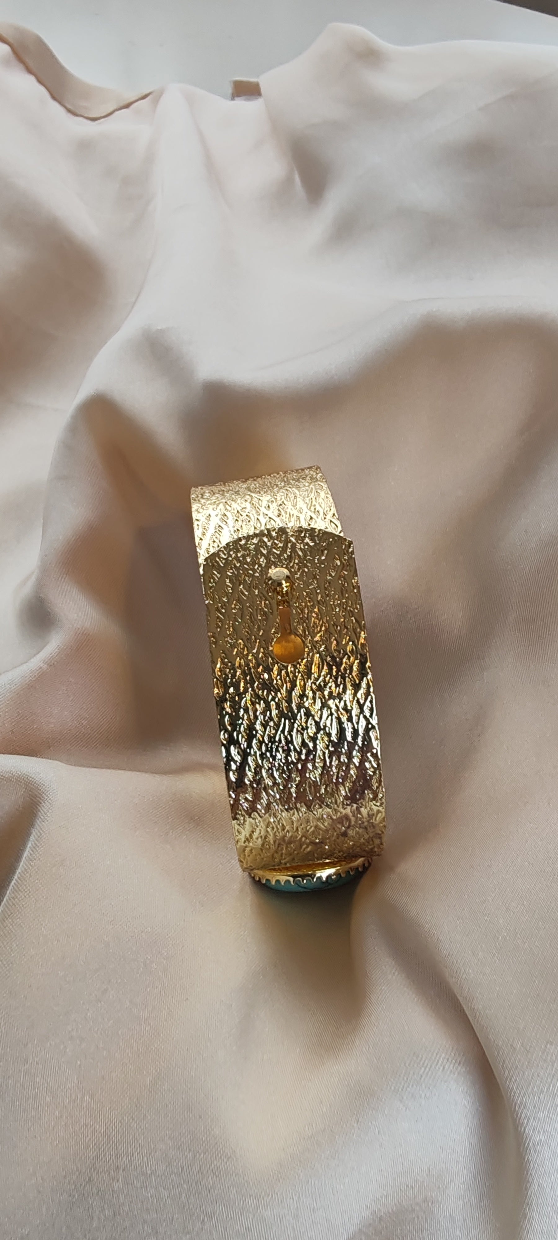 Turquoise and Pearl Bracelet – 14K Gold Plated Protective Jewelry